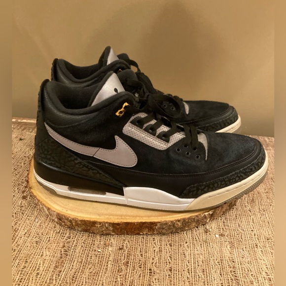 Jordan 3‎ Retro Tinker Black Cement 2019 CK4348007 Size-13 - Picture 1 of 14